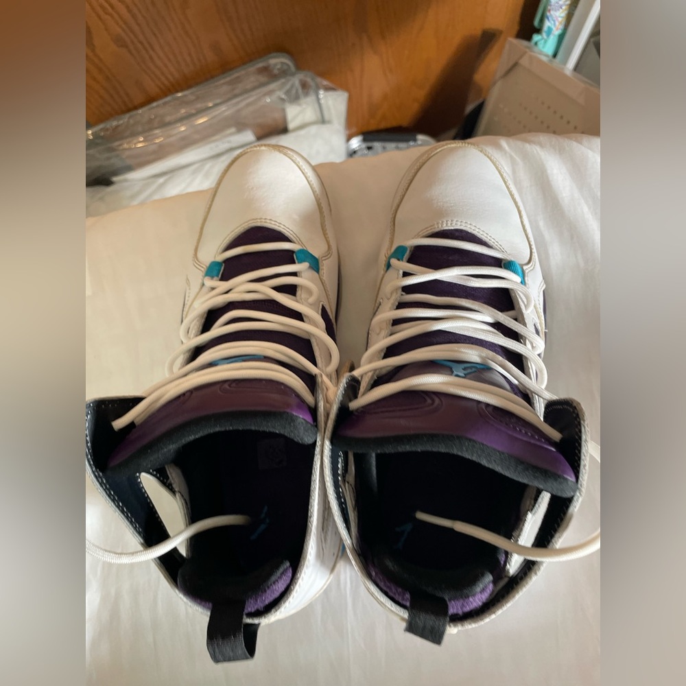 Jordan Flight Club ‘91 BG ‘Grand Purple Blue Lagoon’ White M 8.5